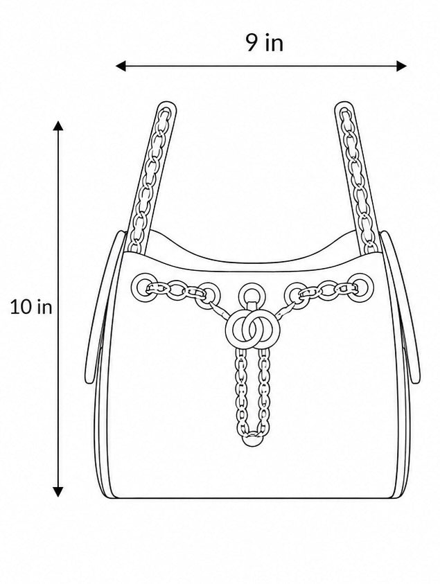 Mocha Luxe Quilted Handbag CC