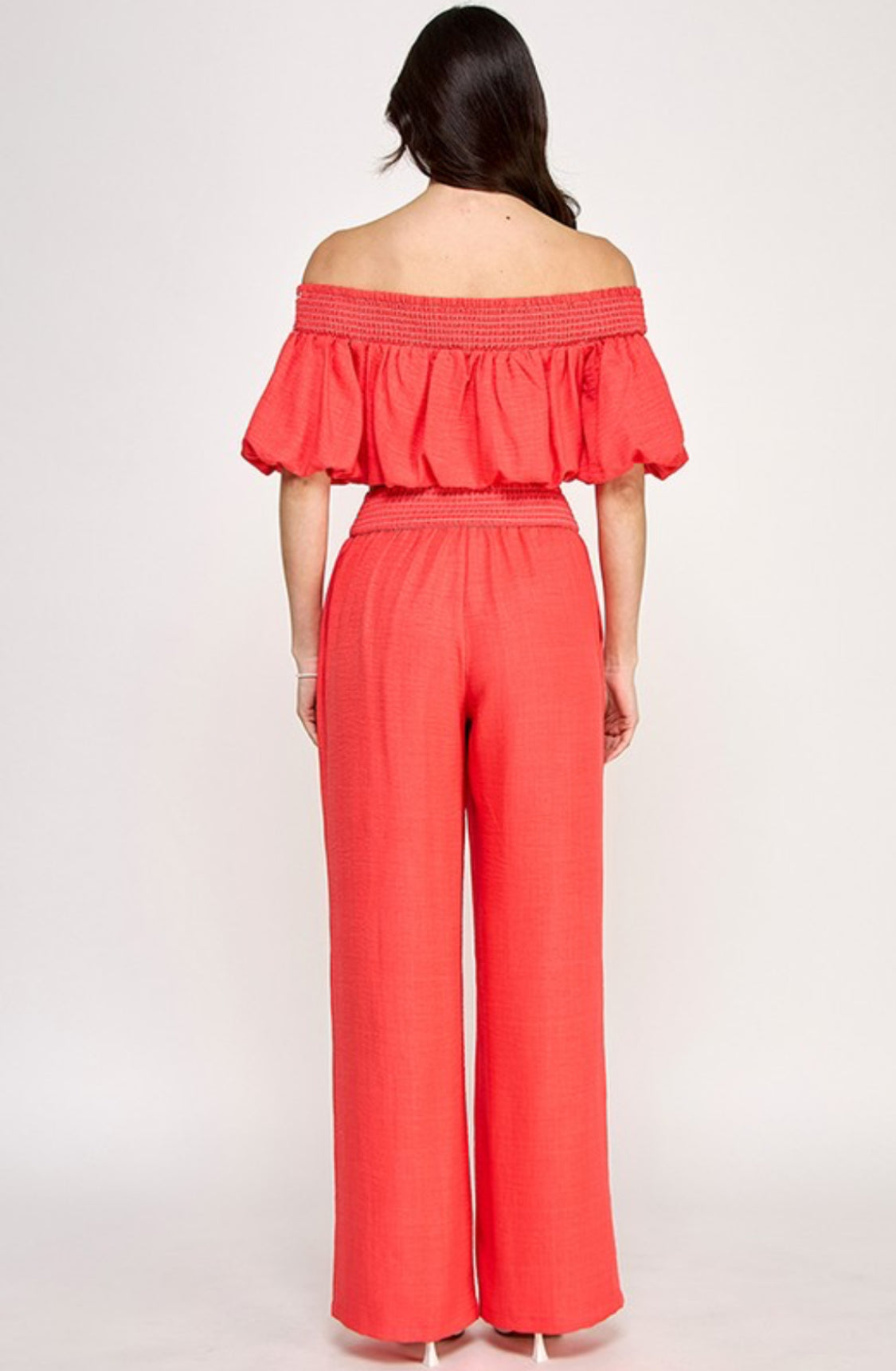 Top and Pant Set Orange