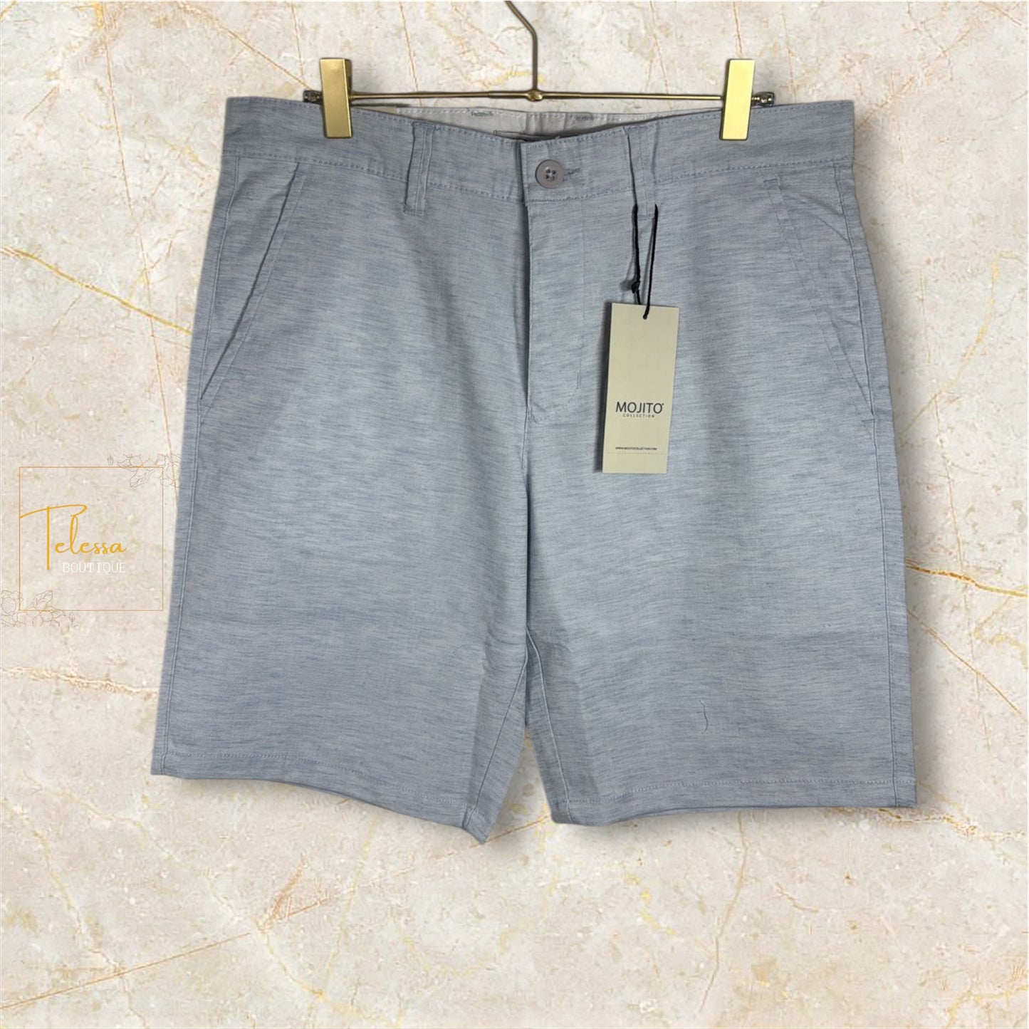 Men's Blue Light Stone Shorts