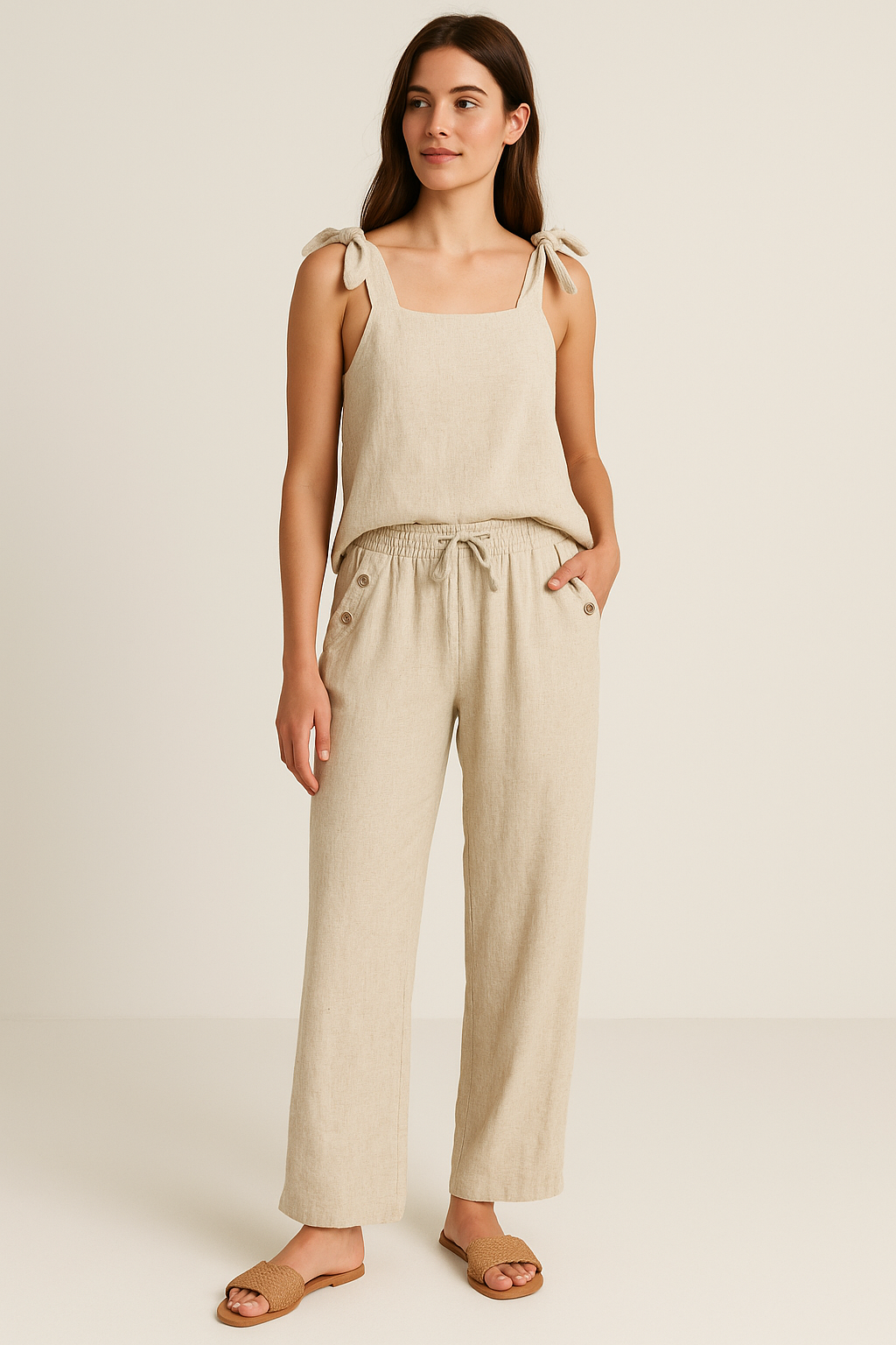 Mojito Ladies Top With Bow Closing Shoulder