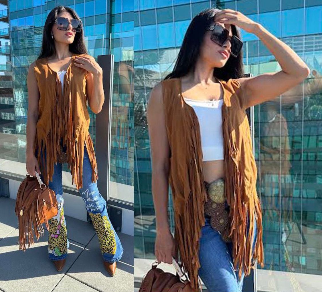 Vest Dallas Camel