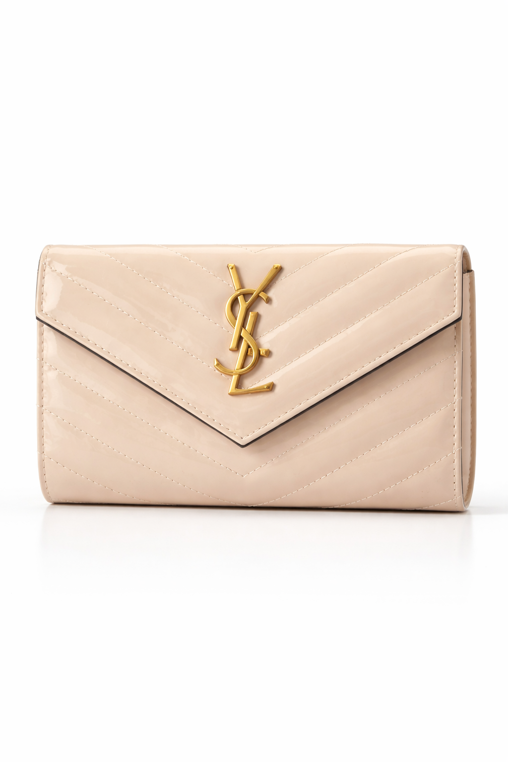 Ivory Gloss Hand Clutch or Crossbody Bag-Inspired