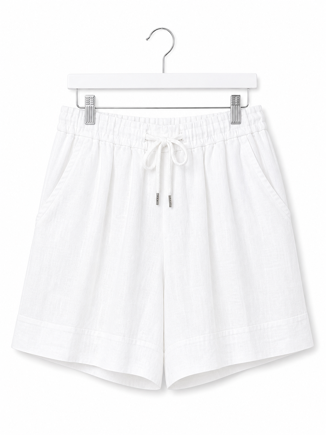 White Short Pant