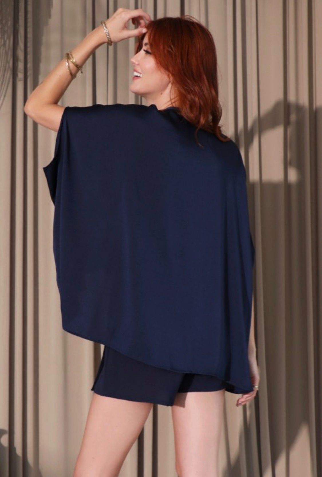 Midnight Elegance Blouse