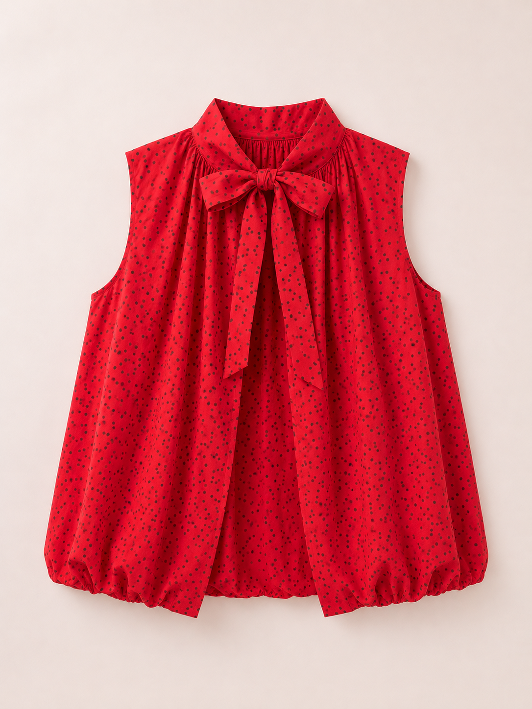 Red Stamp Blouse