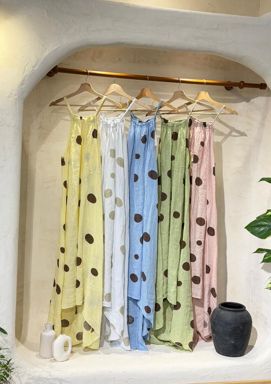 Pink Dot Breeze Dress