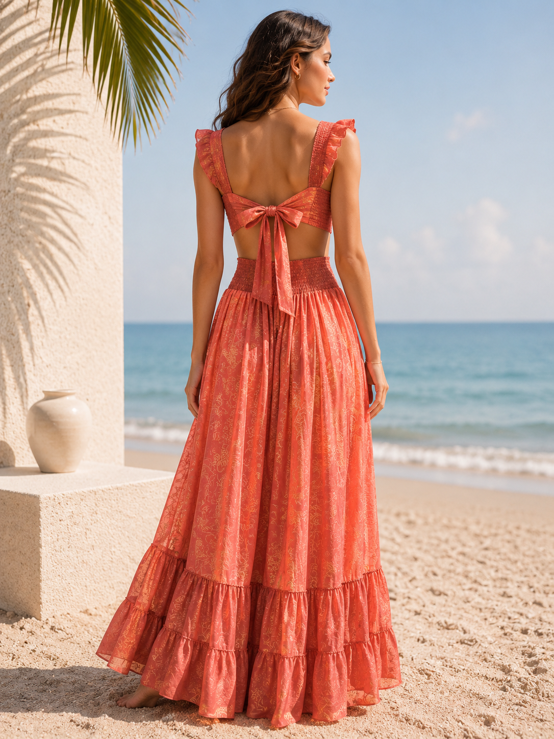 Stella Orange Dress