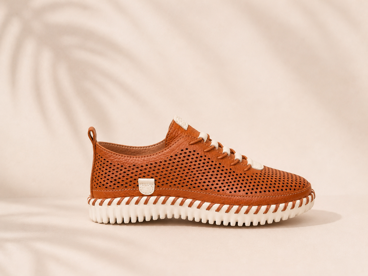 Camel Leather Shoes