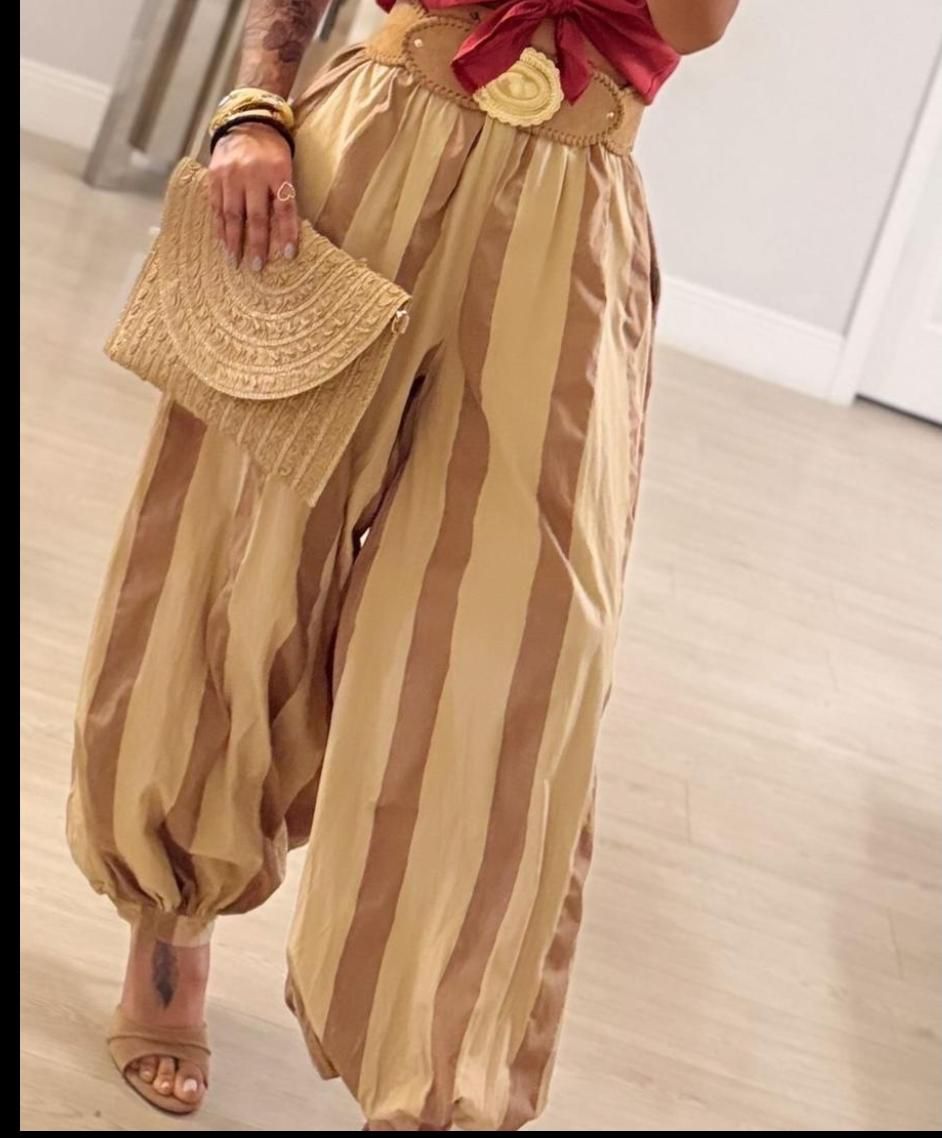 Line Barrel Pant