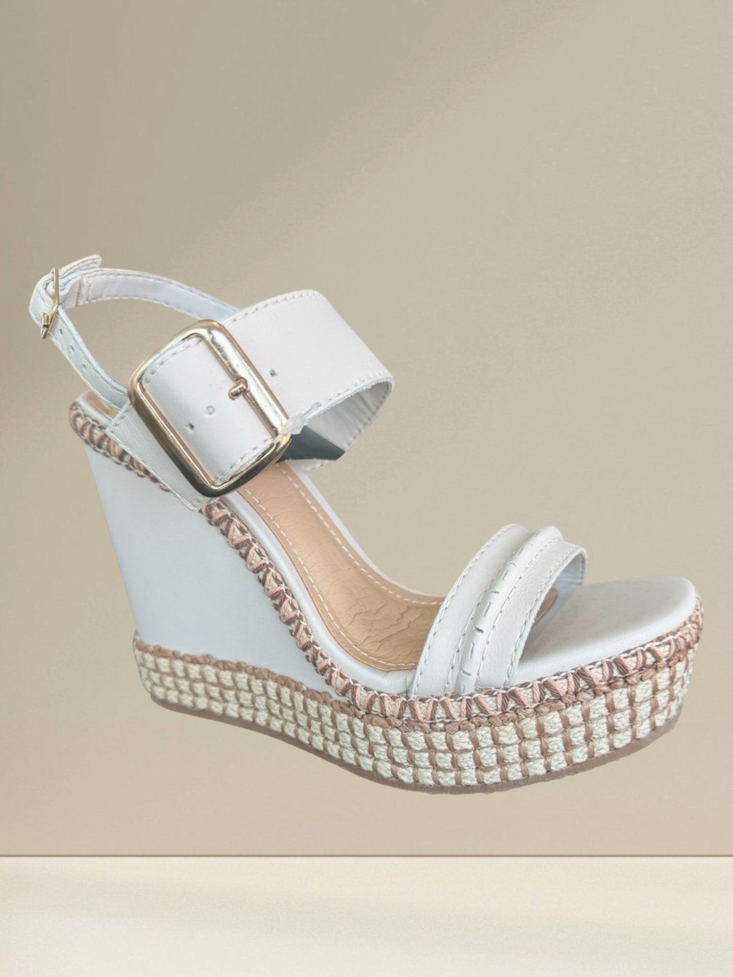 Soho Bottero Off White High Platform