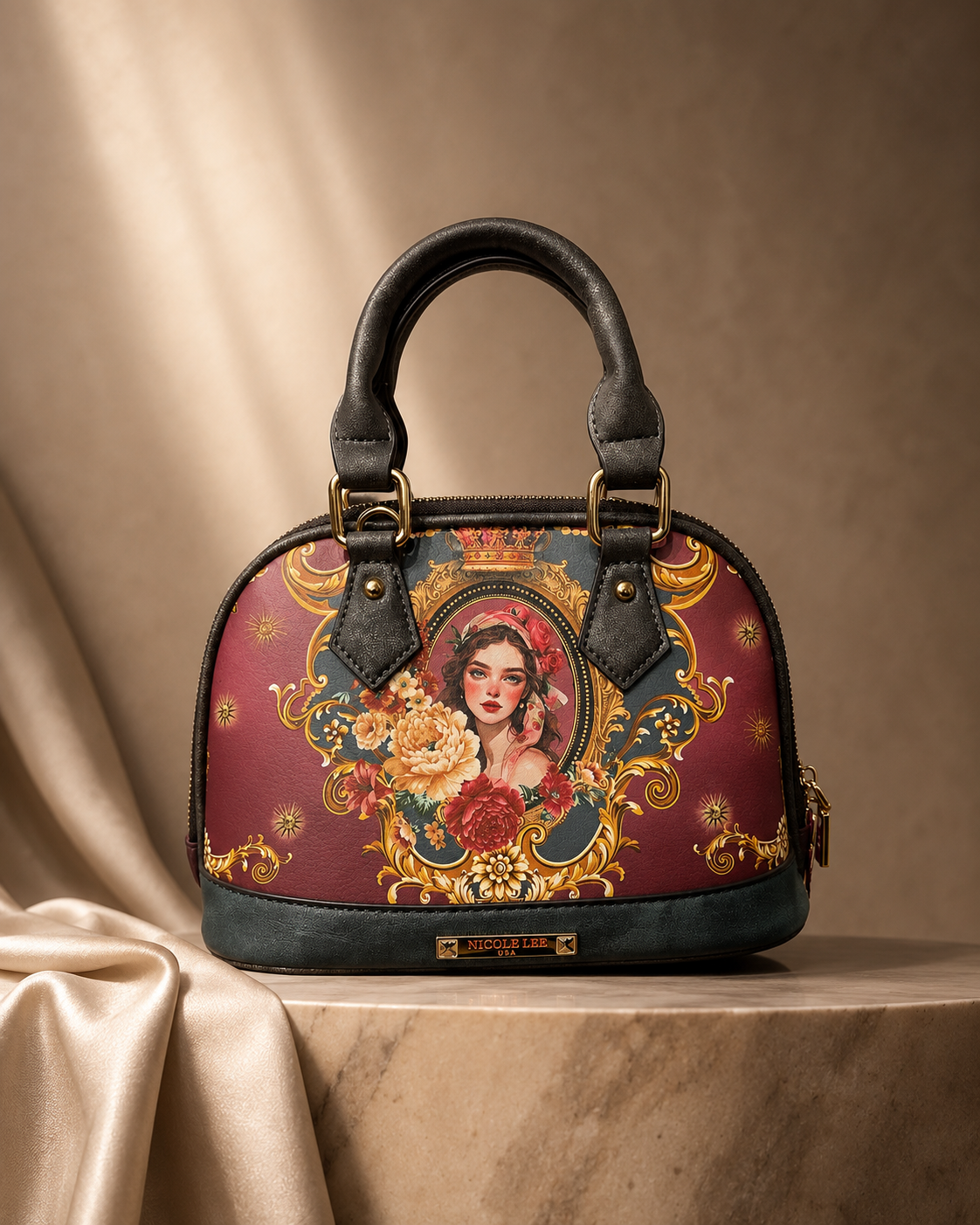 Royal Muse Baroque Tote, mini Bag & Wallet