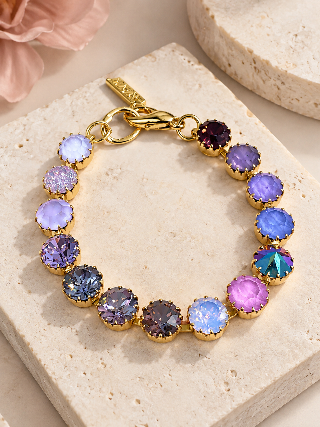 TOVA Chrisley Bracelet in Purple