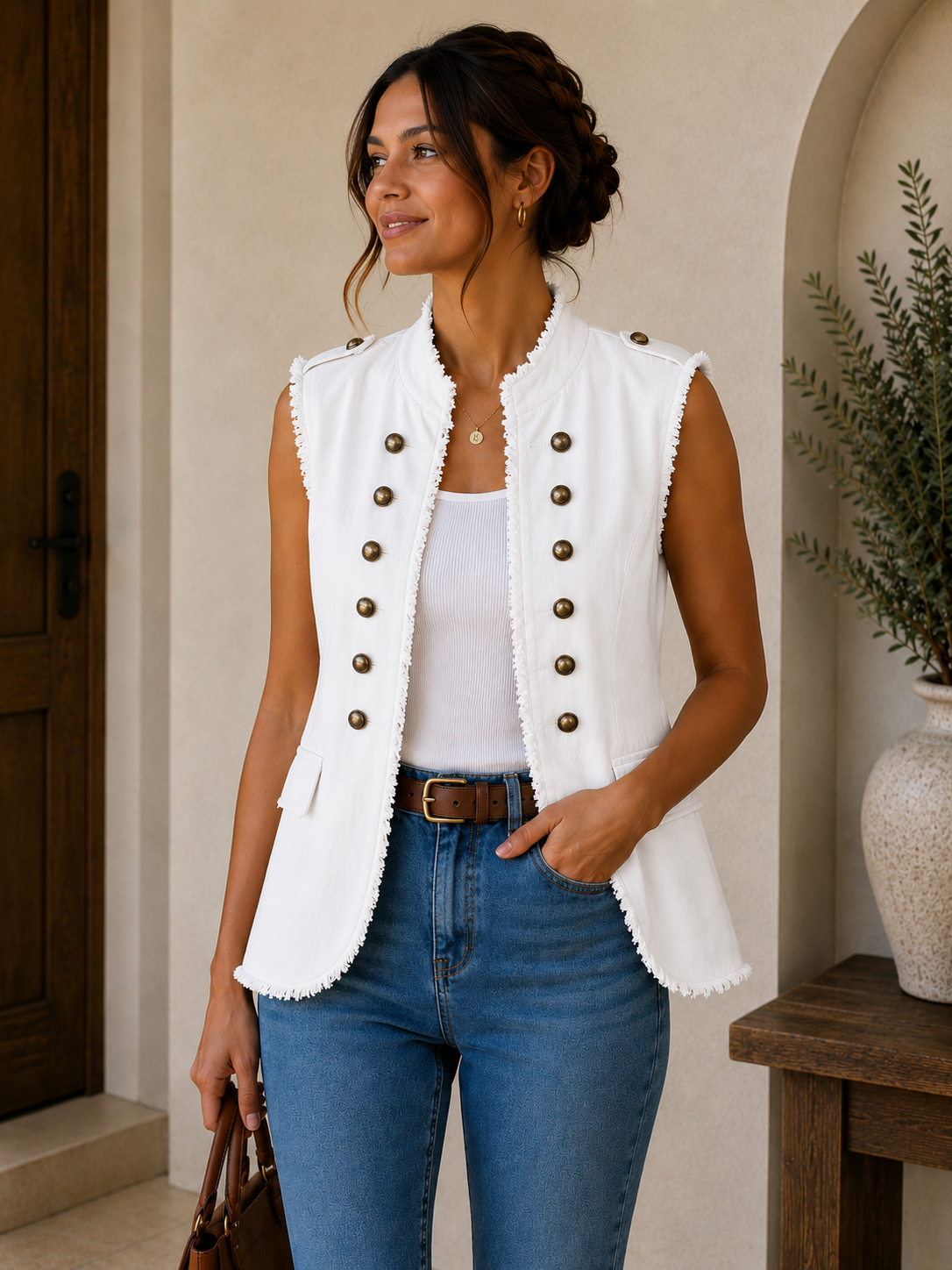 Italian White Jacket