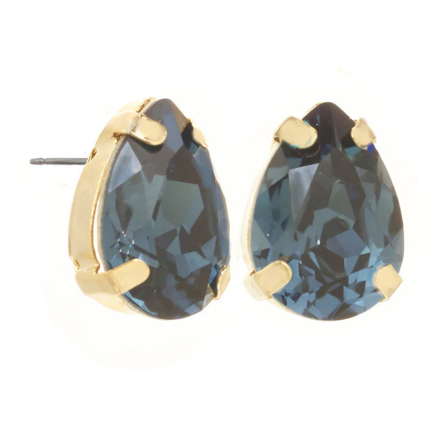 Lumi Studs In Chartreuse