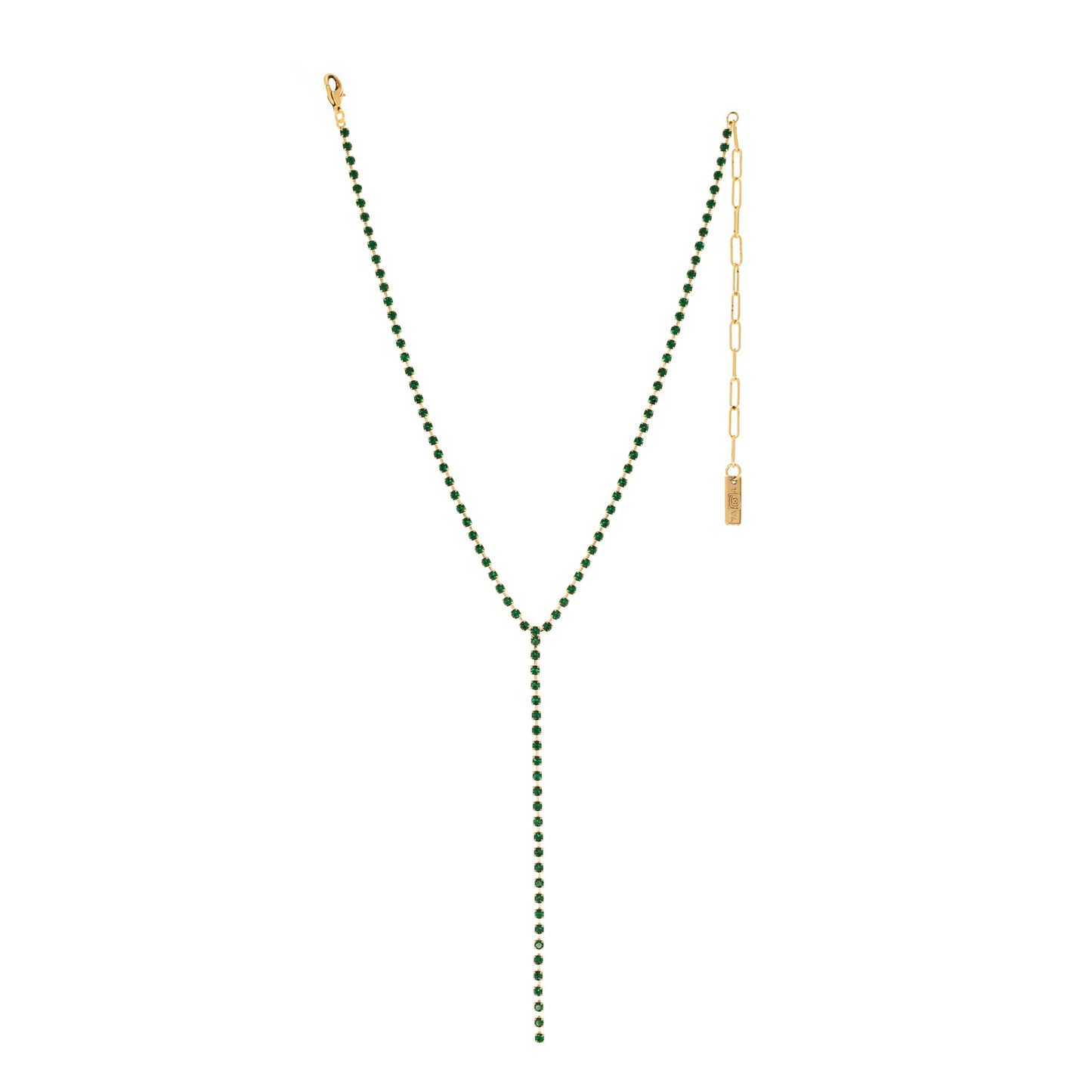 Kassandra Necklace in Emerald
