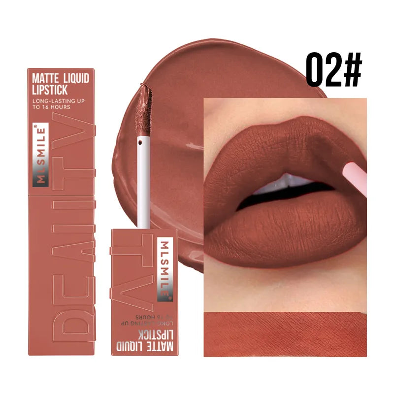 Matte Liquid Lipstick 02#