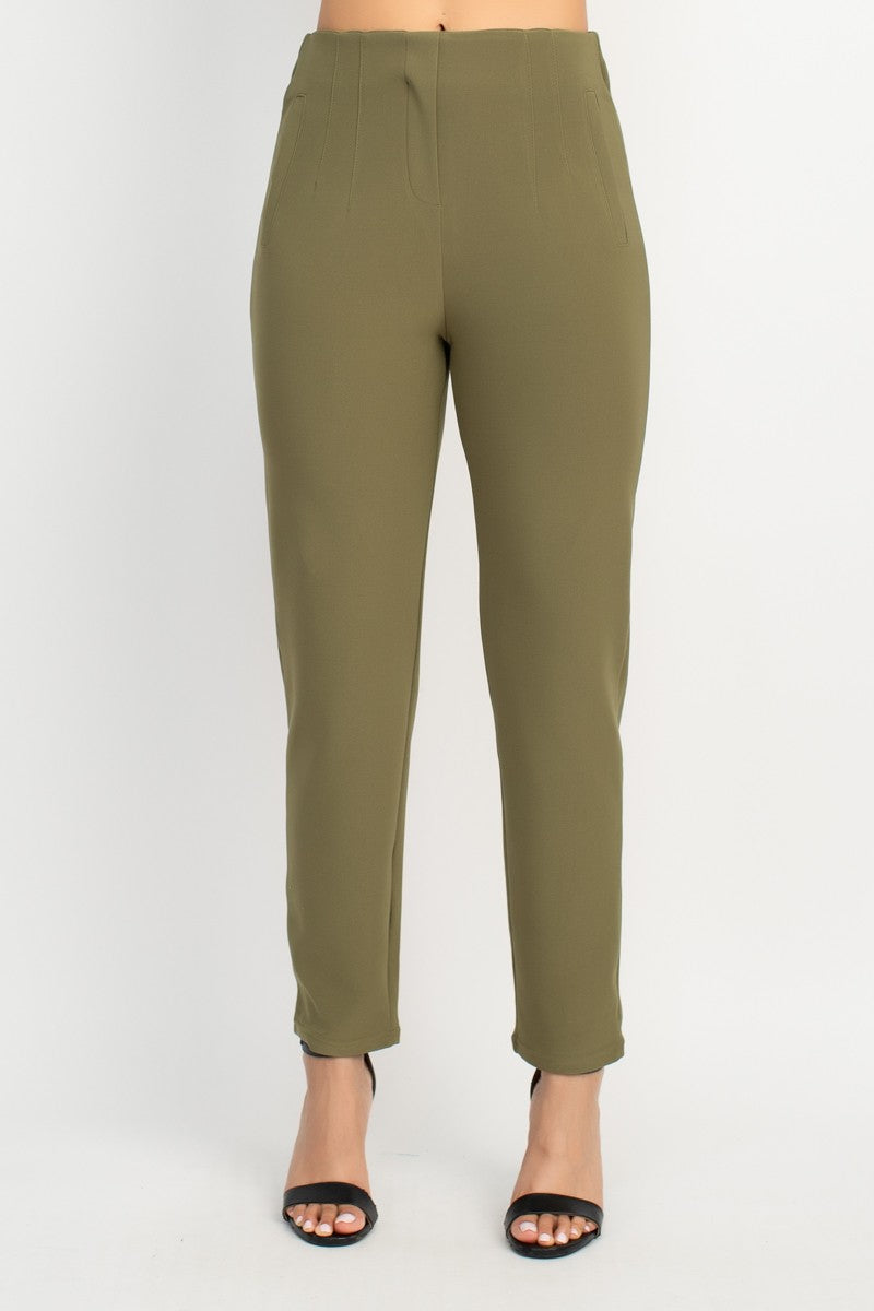 Dress Pants with elastic in waist