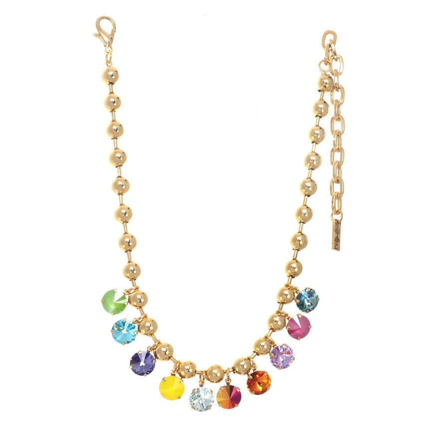 TOVA Anya Necklace in Antique Gold