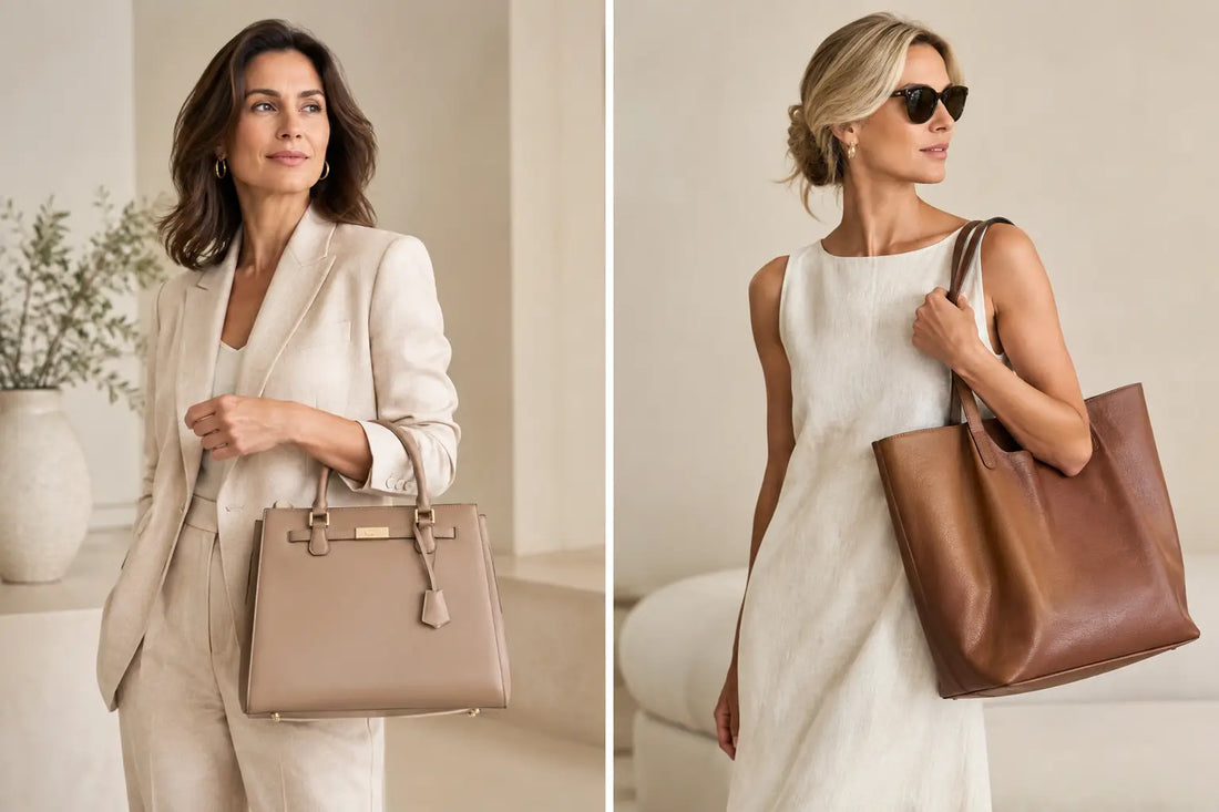 Bolso estructurado versus tote bag ¿cuál elegir?