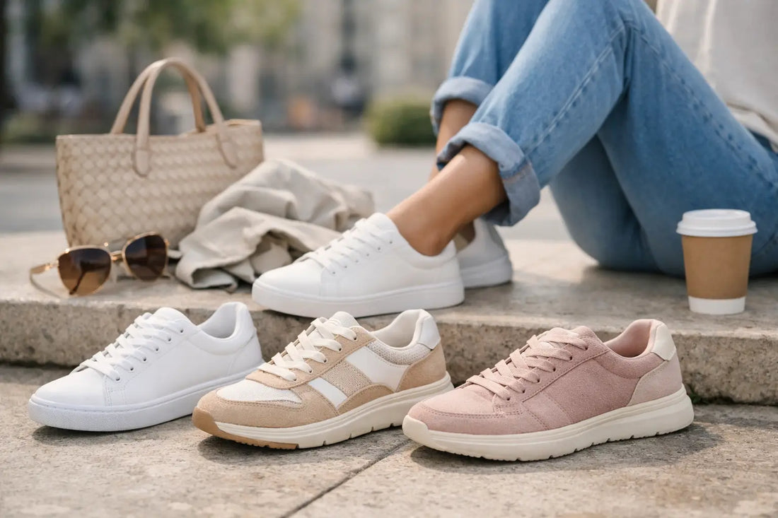 Tenis casuales para mujer que sí combinan