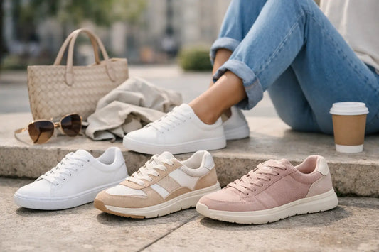 Tenis casuales para mujer que sí combinan