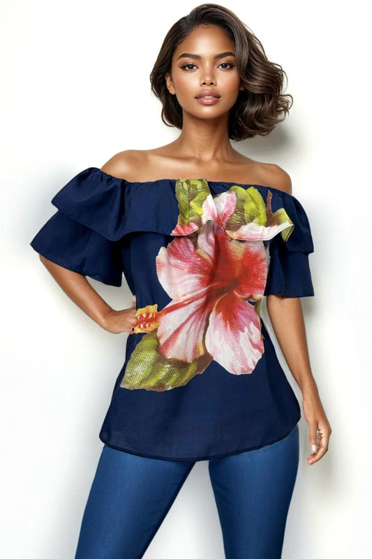 N' By Nancy Off Shoulder Top