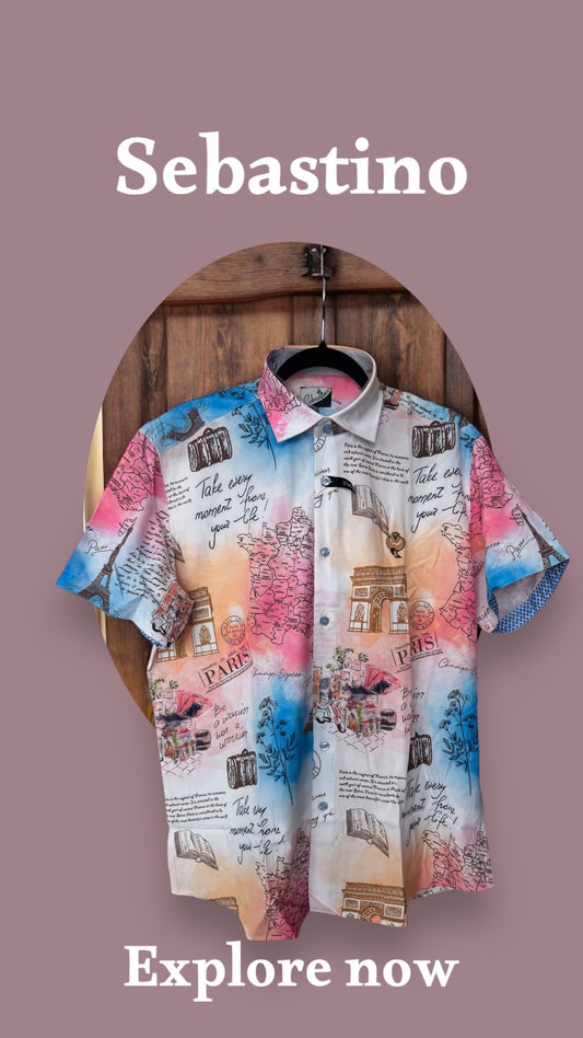 Sebastino Bible Symbols Men's shirt