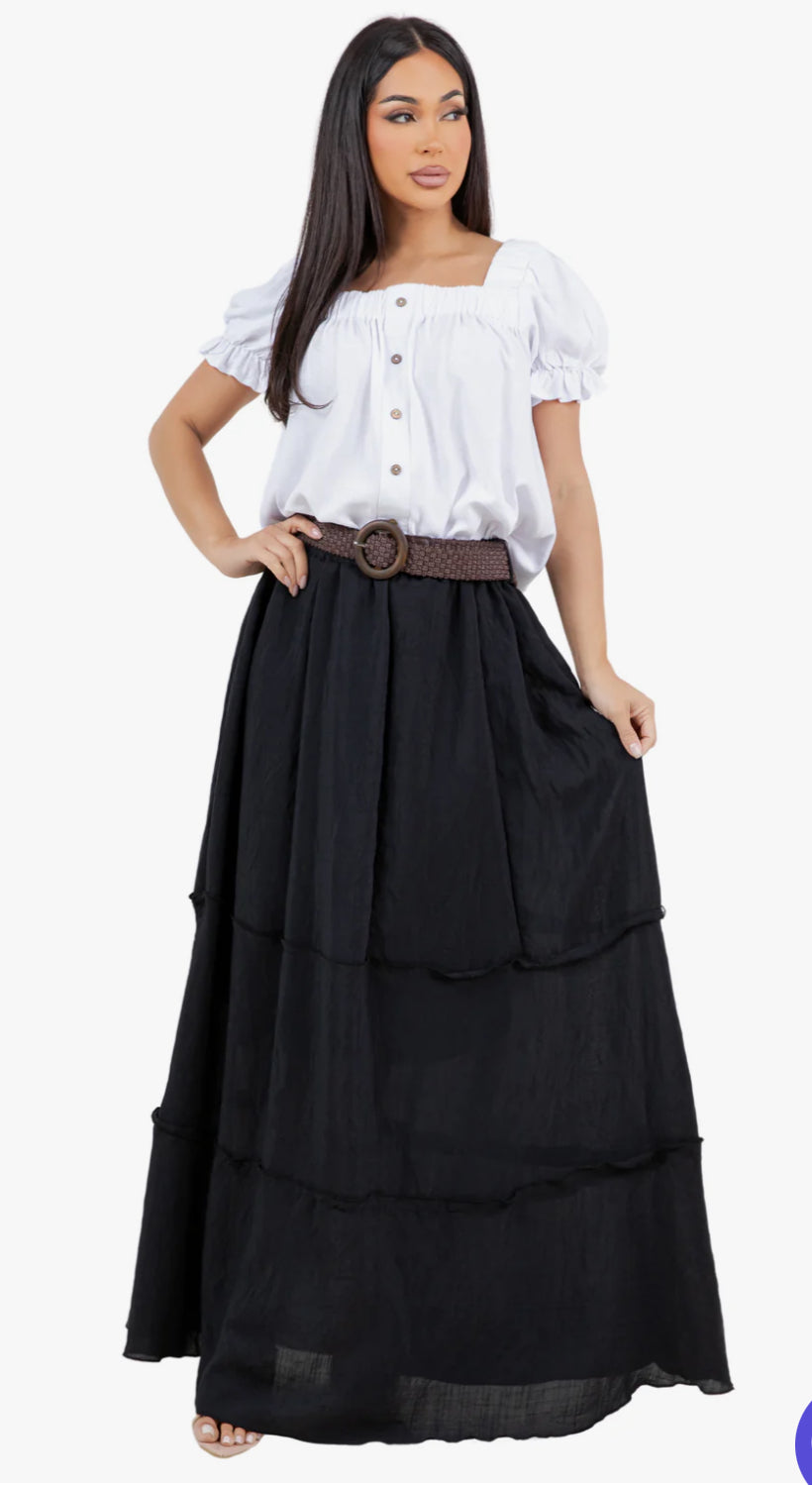 Mojito Beachwear Ladies Skirt Black