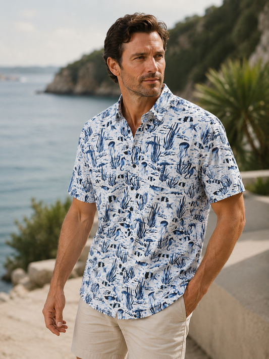 Polo Tropical Breeze Blue