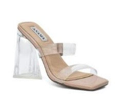 Clear High Heels Sandals