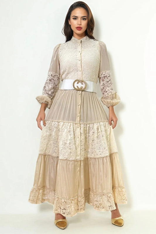 Pearl Tiered Dress N' by Nancy