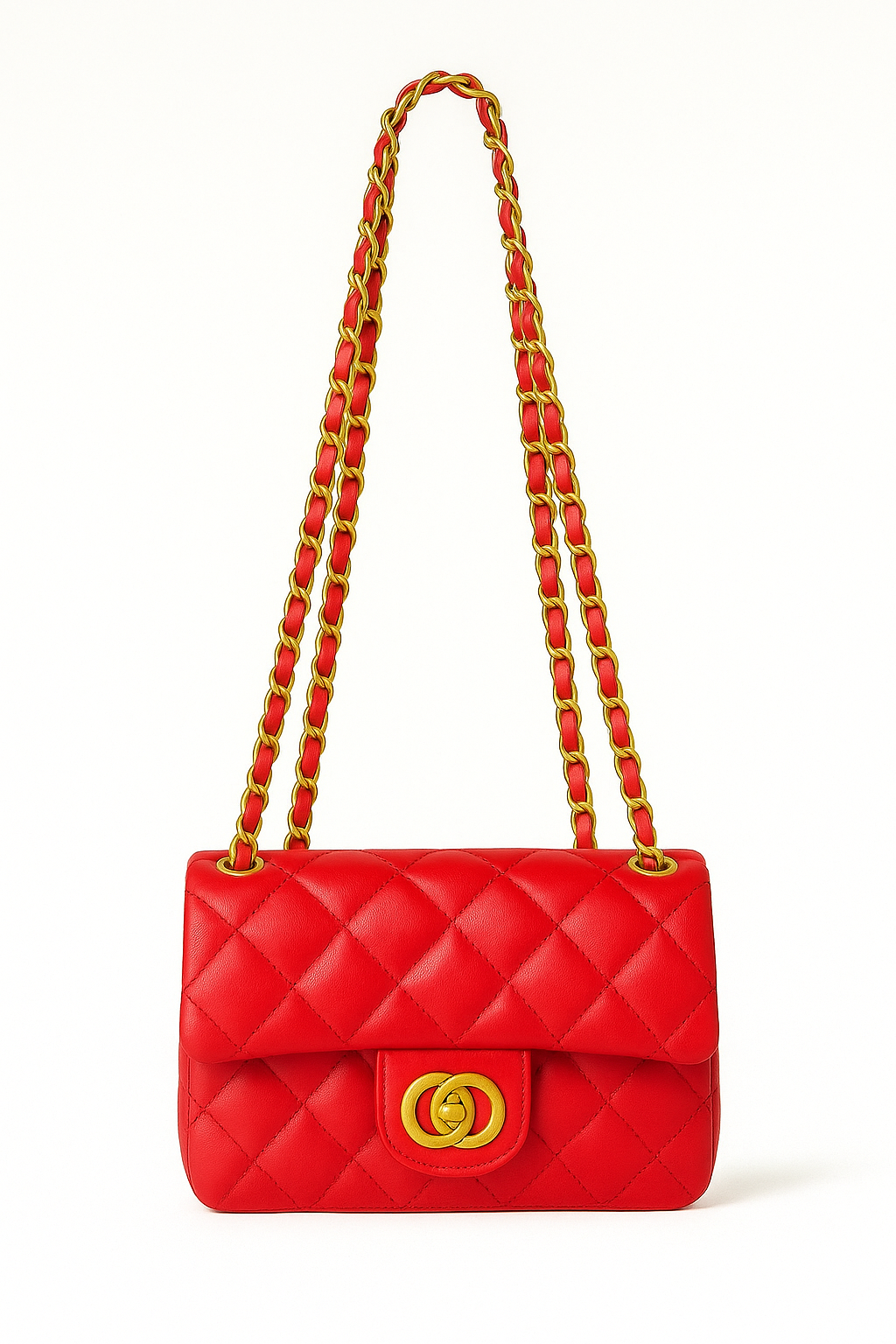 Inspired Designer Bag Red