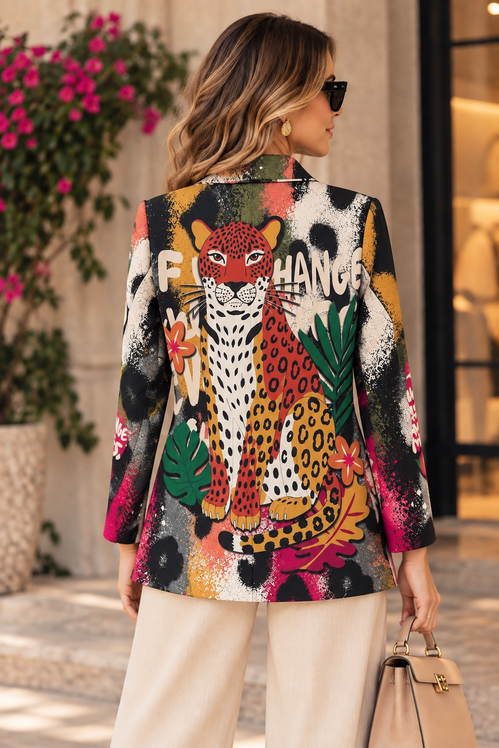 Italian Wild Change Statement Blazer