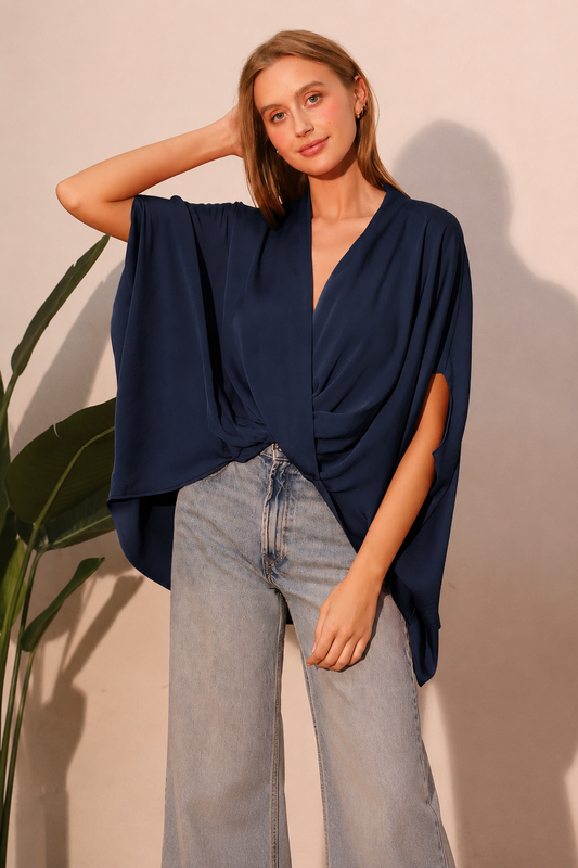 Midnight Elegance Blouse