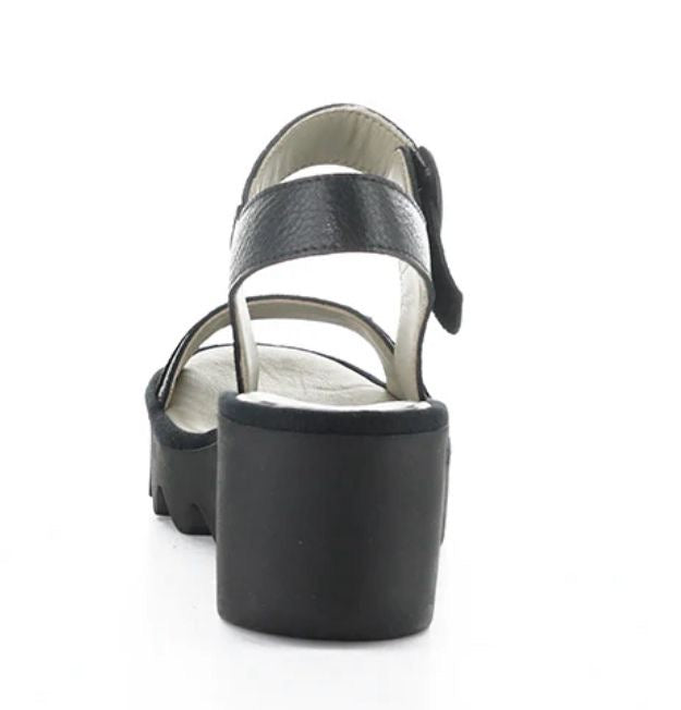 FLY LONDON BEIK618FLY Black/Graphite Mousse/Cool