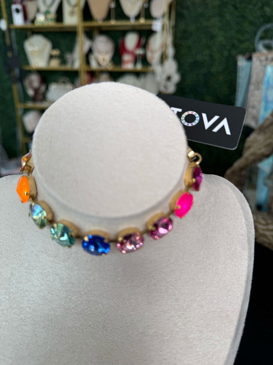 Tova Bracelet multi with Swarovski