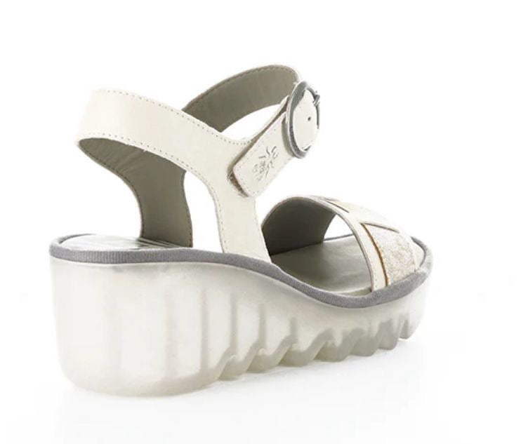FLY LONDON Beik618FLY Off White Mousse/Cool