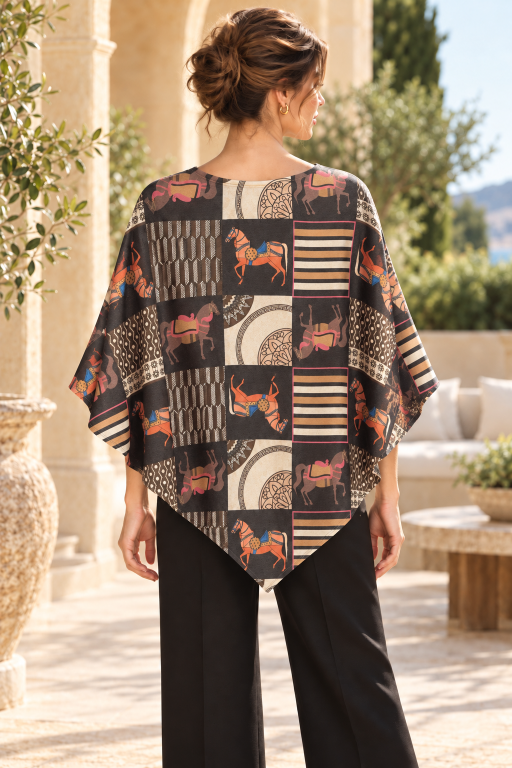 Horse Art & Elegance Ponchos