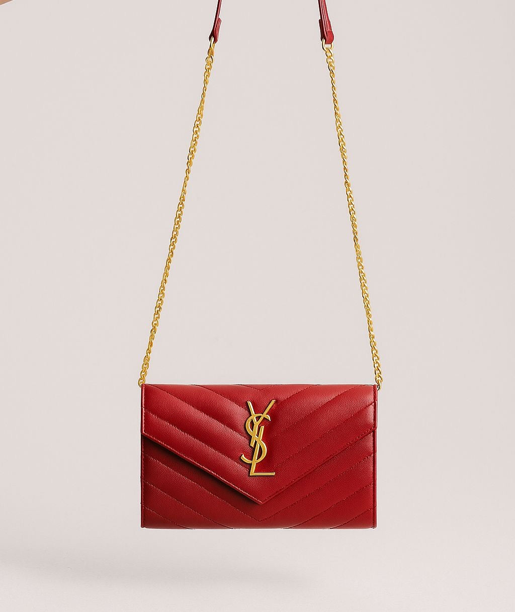Red Inspired Designer Handclutch