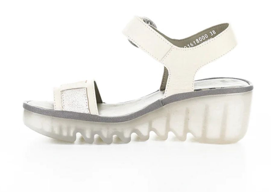 FLY LONDON Beik618FLY Off White Mousse/Cool