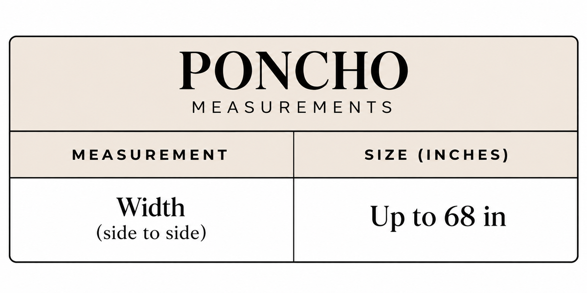 Chinese Art & Elegance Ponchos