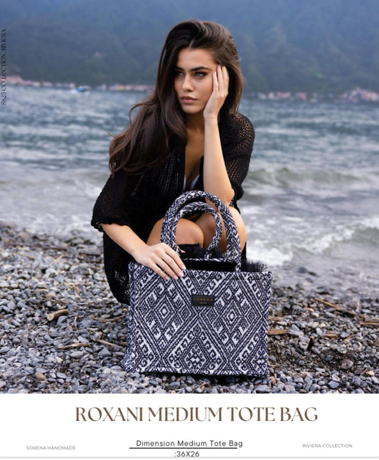 Sorena Roxani Medium Greece Tote Bag