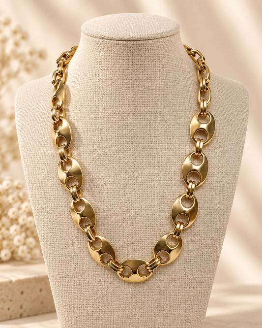 TOVA Fennik Necklace 18k Gold Plate
