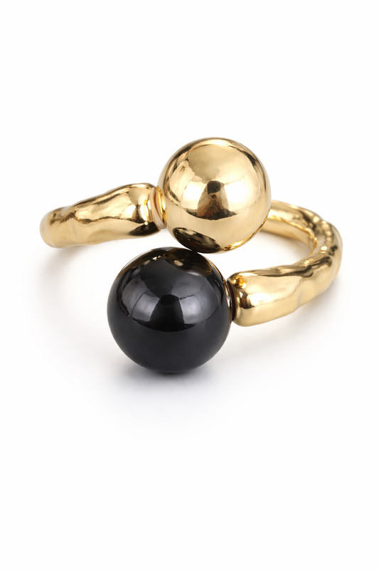 Doble Gold and Black Bracelet