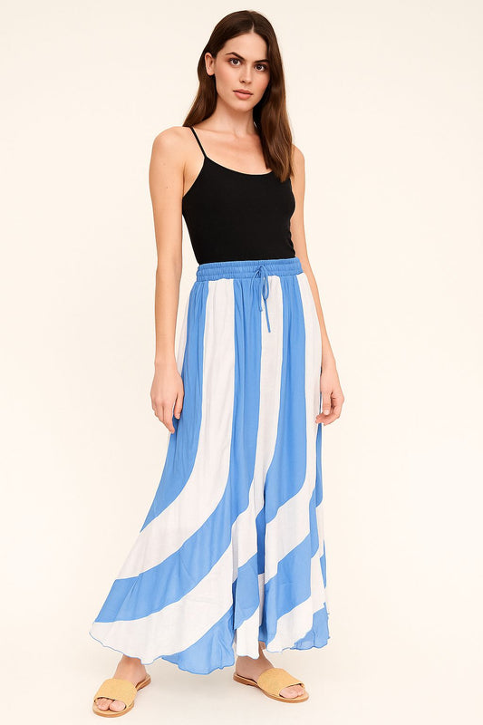 Mojito Ladies Flare Skirt With Ruffles