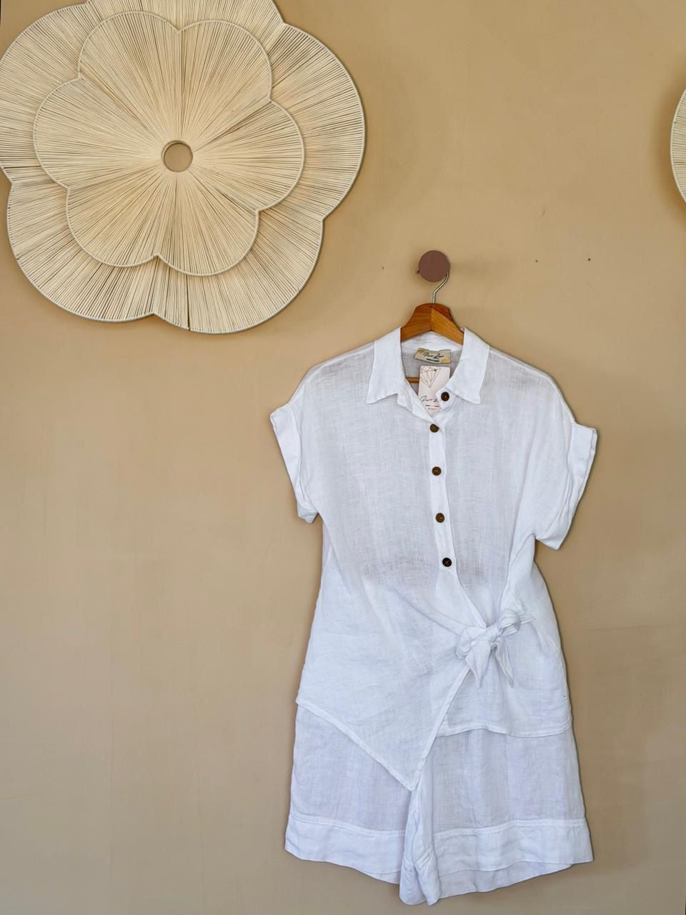 White Knot Blouse