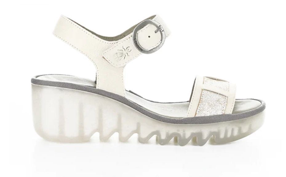 FLY LONDON Beik618FLY Off White Mousse/Cool