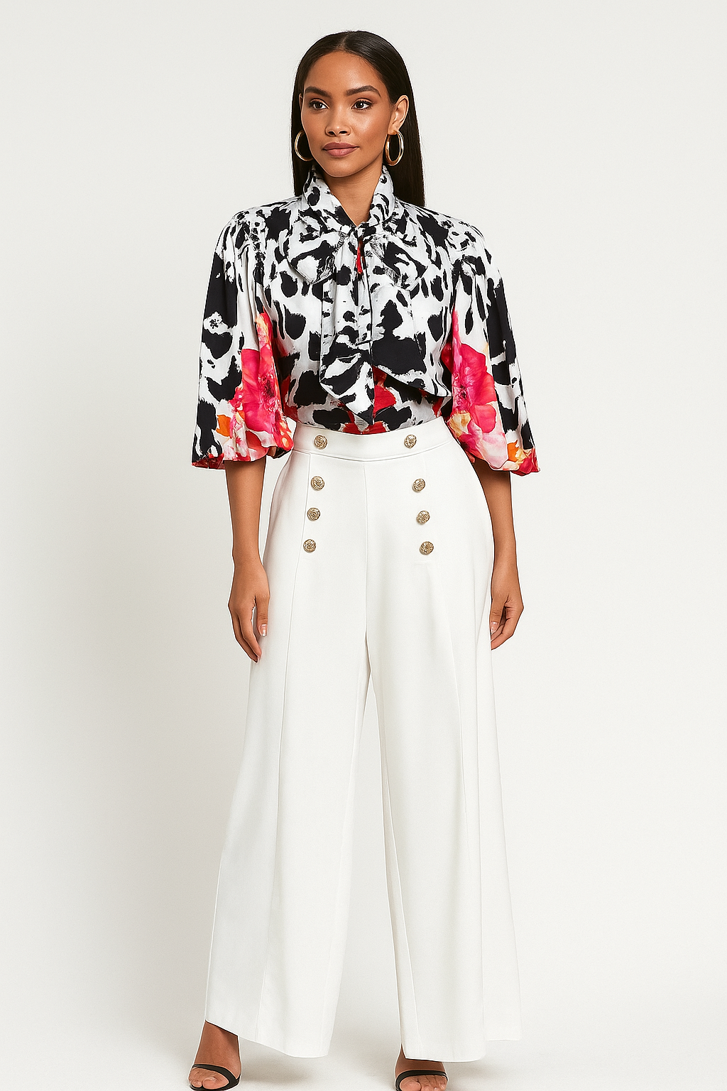 N by Nancy Animal Print Top