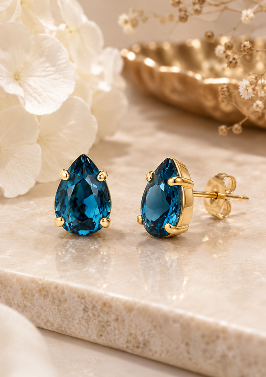 TOVA Lumi Studs Earrings in Montana