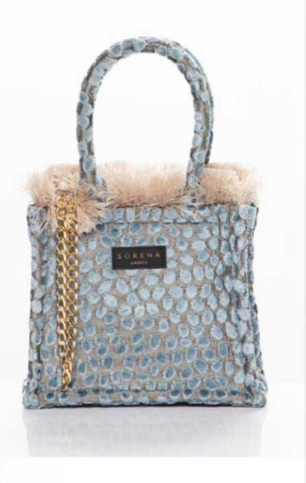 Sorena Cyclades Mini Greece Tote Bag